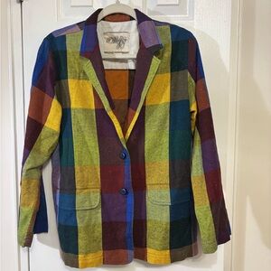 Ace & Jig multicolored Blazer. Size Medium